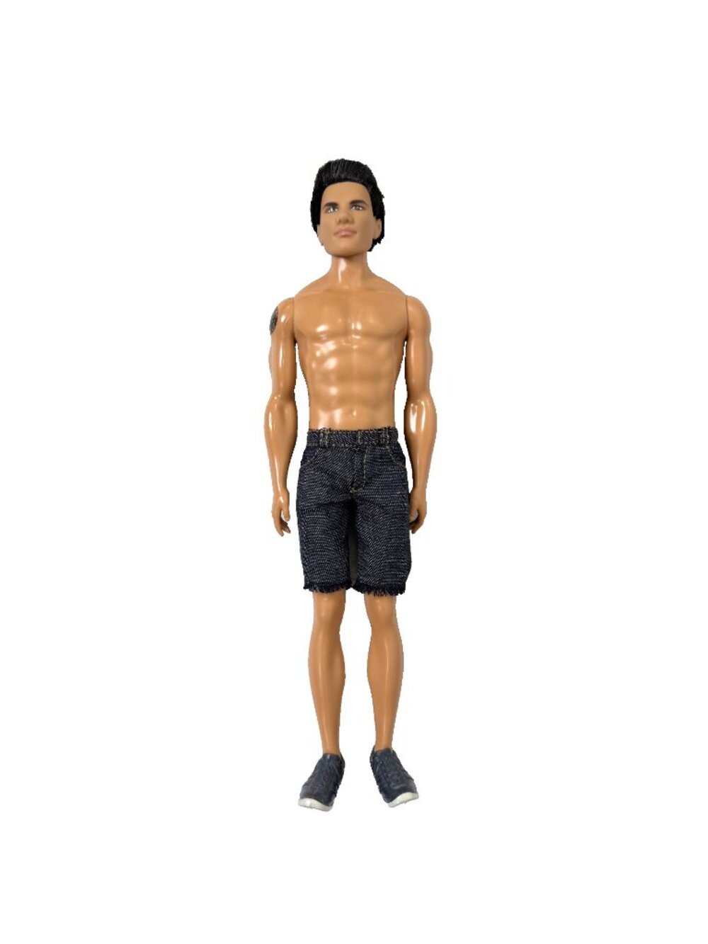 Barbie Collector Twilight Saga Edward Cullen Ken Doll 2009 Mattel Tanned Shorts